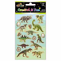 Stickers Embossed - Dinos