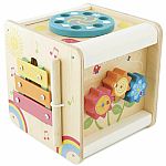 Wooden Activity Cube