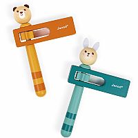 Pocket Bear and Rabbit Noisemakers