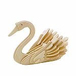 3D Classic Wooden Puzzle - Swan