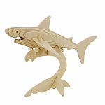 3D Classic Wooden Puzzle - Shark