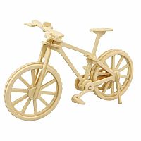 3D Classic Wooden Puzzle - Bicycle