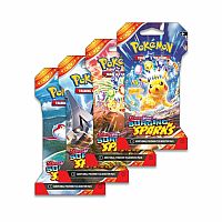 Pokemon Scarlet & Violet Surging Sparks Sleeved Booster Pack - 2024