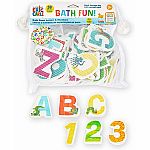 Eric Carle - 36 Piece Bath Toys: Foam Letters and Numbers