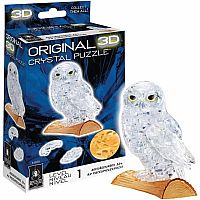 White Owl - 3D Crystal Puzzle 