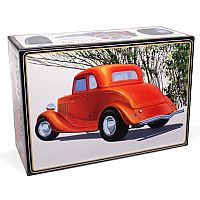 1934 Ford 5-Window Coupe Street Rod 1/25 Scale Model Kit - Level 2 