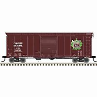 Atlas Master Line 40' Post-war Box Car Canadian National 543345 HO Scale 