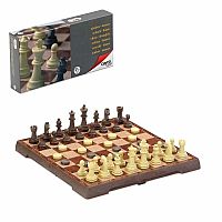 Magnetic Folding Chess & Checkers by Cayro 