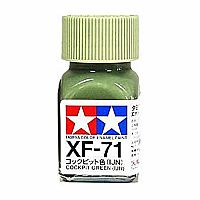 XF-71 Flat Cockpit Green - Tamiya Color Enamel Paint 