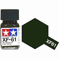 XF-61 Flat Dark Green - Tamiya Color Enamel Paint