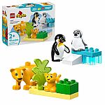 Duplo: Wild Animal Families - Penguins & Lions