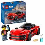 City: Red Sports Car 