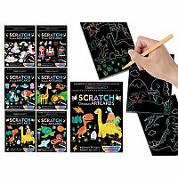 Scratch Art cards - Assorted