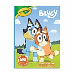 96 Page Bluey Colouring Book