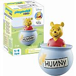 1.2.3 & Disney: Winnie's Counter Balance Honey Pot - Retired