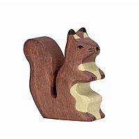 Brown Squirrel Figure 