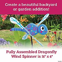 Wind Spinner Dragonfly 