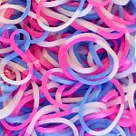 Rainbow Loom Rubber Bands - Sweets Cotton Candy Mix 