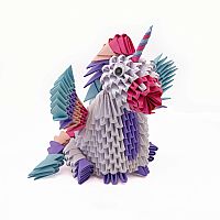 Creagami 3D Unicorn - Large