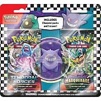 Pokemon Back to School Eraser & Booster Packs - Assorted 