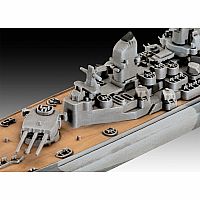 USS New Jersey 1/1200 Model Kit 