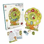 Bababoo and Friends - Wonder Tree Shape Sorting Clock