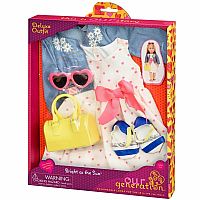 Our Generation - Bright As The Sun Dress Outfit For 18" Dolls 