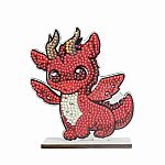 Crystal Art Fantasy Buddies - Red Dragon