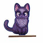 Crystal Art Fantasy Buddies - Midnight Cat 