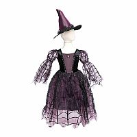 Amethyst the Spider Witch Dress with Hat Size 5-6