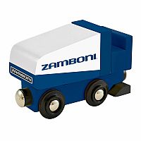 Zamboni Wooden Train Car.