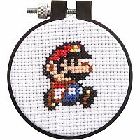 Learn a Craft - Super Mario Cross Stitch Kit