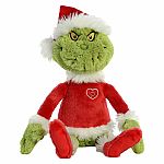 16" Dr. Seuss Grinch Santa