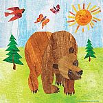 World of Eric Carle - Brown Bear 25 Piece Jigsaw Puzzle