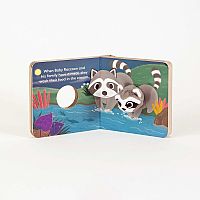 Baby Raccoon: Finger Puppet Book