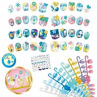 Aquabeads Nail Studio - Stars & Unicorns Nail Refill Kit