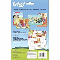 Bluey - Bandit and Chilli Adventures Puzzle Sticker Pack 