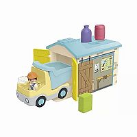 JUNIOR: Construction Truck with Garage