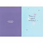 Purple Unicorn Birthday Card Scratch & Sniff