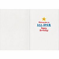 Sports Theme Birthday Card  