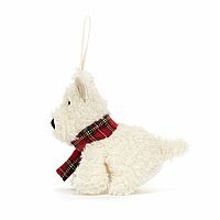 Munro Scottie Dog Decoration Tree Ornament - Jellycat