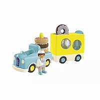 JUNIOR: Crazy Donut Truck with Stacking and Sorting Feature 