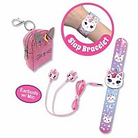 Jazz It Up Earbuds & Accessories Set - Caticorn