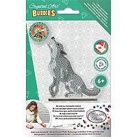 Crystal Art Wildlife Buddies - Wolf