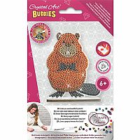 Crystal Art Wildlife Buddies - Beaver