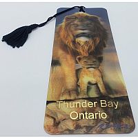 Lion - Thunder Bay 3D Bookmark