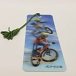 Grey vs. Green Alien BMX - Thunder Bay 3D Bookmark