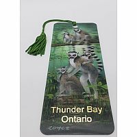 Lemurs - Thunder Bay 3D Bookmark