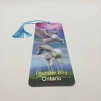 Pegasus & Unicorn - Thunder Bay 3D Bookmark