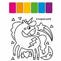 My First Painting Book: Magical Unicorns